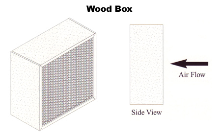 wood box hepa filter
